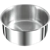 Tefal Casserole acier inoxydable 16 cm gris - - L8982804 - ingenio préférence