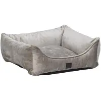 Designed By Lotte Soft Essence Panier pour chien - Gris clair - 65 x 60 cm