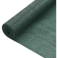 vidaXL Panneau de clôture vert 3,6 x 50 m HDPE 75 g/m²