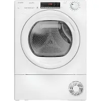 Candy CRO EH8N2TE-S, Standing, Front Filling, Heat Pump, White, Swivel, Touch, White
