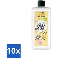 Marcels Green Soap Marcel's Green Soap - Shampooing Every Day - Vanille & Fleur de Cerisier - Fortifie et nourrit - 300 ml - Pack avantage - 10 pièces