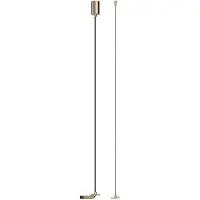LINIAL : connecteur suspendu pour alimentation intégrée – système sur rail de 48 V – couleur champagne