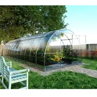 BAUMERA Serre KLASIKA TUBE 3x8m avec fondations et polycarbonate 4mm ;
