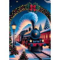 Alipson Puzzle Puzzle Le Train Magique de Noël - 1000 pièces