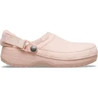 Crocs Classic Crafted Vegan Suede Clogs Rose EU 36-37
