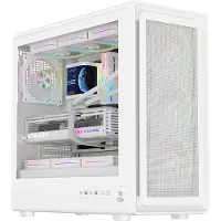 ITek MESHCORE 36W (ATX, ITX, mATX), Boîtier PC, Blanc, Bleu, Rouge, Vert