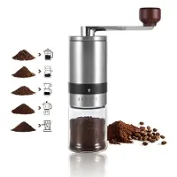 INF Moulin à café manuel K4 - Acier inoxydable et céramique