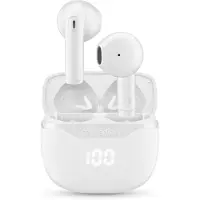 Cellularline 8018080490606 Casque Sans fil Ecouteurs Appels/Musique USB Type-C Bluetooth Blanc