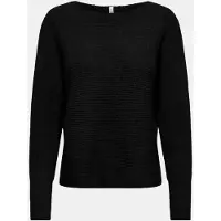 ONLY Pull Dani Maille Tricotée Col Bateau Femme Only