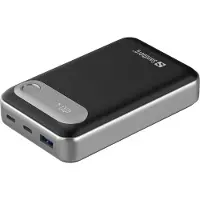 Sandberg 421-41, 20 000 mAh, lithium-polymère (LiPo), 3,7 V, noir, argent