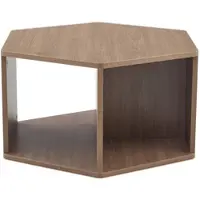 OKWISH Table à Manger Extensible - Rallonge Intégrée et Coins Arrondis - Plateau Épais - Design Minimaliste - MDF - Chêne