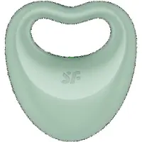 Satisfyer Perfect Pair 3 – Vibrateur et anneau pénien 2-en-1 avec 12 programmes de vibration – Vert – Référence 9906399