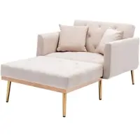 OKWISH Canapé Modulable 2 Places avec Rangement - 2 en 1, Structure Métal, 2 Pièces, Chenille, Noir