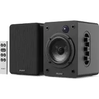 Majority D50X Aktiv Regal-Lautsprecher Black (1 paire, 60 W), Enceinte hifi + home cinéma, Noir