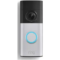 Ring Wired Doorbell Plus 2nd Gen Argent