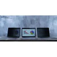 KAPSOLO Écran de confidentialité insérable à 2 angles pour 35,56cm (14,0") Wide 16:9
