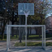 Softee Set de But de Futsal/Handball Galvanisé - Support de Basket