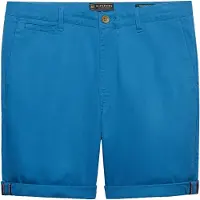 Superdry pour homme. M7110486A Short premium bleu (32), Casuel, Coton