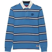 Superdry T-Shirt 'Vintage Athletic' bleu clair / noir / blanc