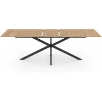 Concept-Usine Table extensible 8-10 personnes effet bois 235cm BRIA
