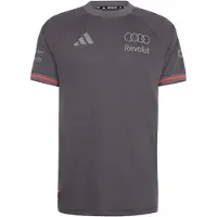 Adidas Audi F1 Team Authentic Short Sleeve T-shirt Gris M Homme