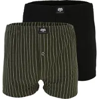 Ceceba Boxers vert foncé / noir / blanc