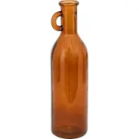 Atmosphera Wysoki szklany wazon butelka YANA, 50 cm