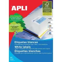 APLI Labels Round corners 199.6 x 289.1mm