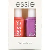 essie Hé Sweetie Tarte! Ensemble : Vernis à ongles brillant végétalien 36 Splash Of Grenadine 13,5 ml + Vernis à ongles brillant végétalien 74 Tart Dec