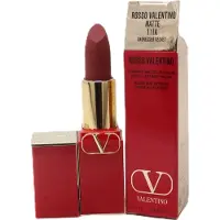 Valentino Rosso Striking Matte Lip Color Shade 111A Undressed Velvet 3.4g (111A Velours non habillé)