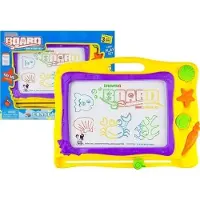 Leantoys Panneau avec timbres et fond coloré