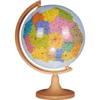 Zachem Globe administratif et physique polonais 32 cm (32 cm)