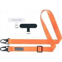 Mobile Origin Lanyard tape 25mm, Orange, 84 - 165cm