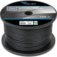 Azusa Profesionalus 6 mm monofoninio microphone laidas (0.22 m)
