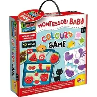 Lisciani Montessori Baby - Un jeu avec les couleurs
