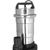 GEKO Pompe de puisard pour puits et fosse septique 550W Nickel G81421