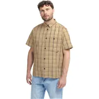 Jack Wolfskin Hot Trail Short Sleeve Shirt Marron 2XL Homme
