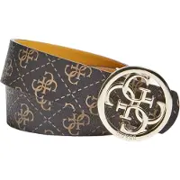 GUESS Femmes, Ceinture, Ceinture en similicuir, Marron, (S)