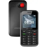 Logicom Téléphone portable basique Posh S85 4G Double nano SIM 128 Mo 2.51" Noir