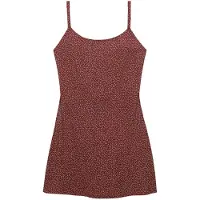 Superdry Printed Cami Mini Sleeveless Short Dress Rose S Femme