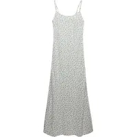 Superdry Printed Cami Maxi Sleeveless Long Dress Blanc 2XS Femme