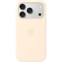 Apple Coque en silicone avec MagSafe pour iPhone 17 Pro - Vanilla