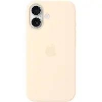 Apple Coque en silicone avec MagSafe iPhone 17 - Vanilla
