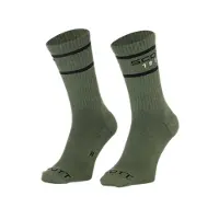 SCOTT Retro Casual Crew Socks 3 Units Vert EU 42-44