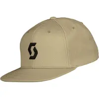 SCOTT Flat Brim Cap Beige