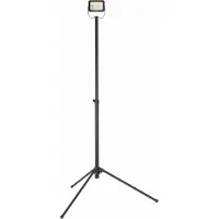 CARUNO Lampe D'atelier 20W Smd Led, 2200Lm, Trépied, Ip65, Dedra L1074-2