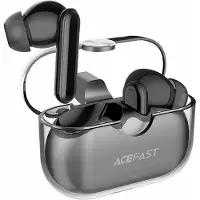 Acefast Ecouteurs intra-auriculaires TWS Headset Bluetooth 5.2, cVc 8.0, aptX, étanche IPX7 noir