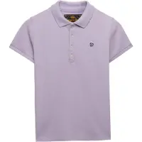 Superdry pour femme. W6012208A Polo Heritage Slim Fit lilas (XS), Casuel, Violet, Coton, Manche courte