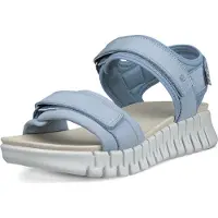 Ecco Sandales à lanières 'GRUUV SOL' bleu denim