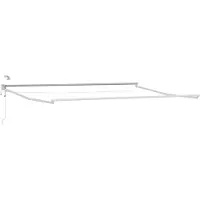 vidaXL Store électrique rétractable, couleur crème, 4 x 3 m